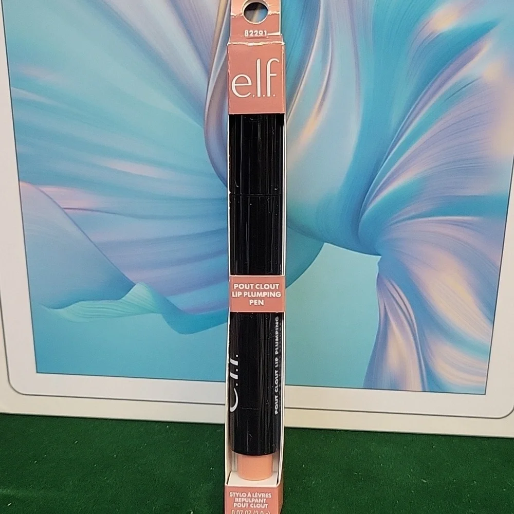 e.l.f. Pout Clout Lip Plumping 2g New in Box Pen - Just Peachy